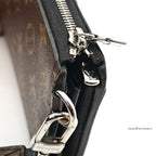 Louis Vuitton Macassar Zippy Dragonne Wallet Brown Strap — view 8