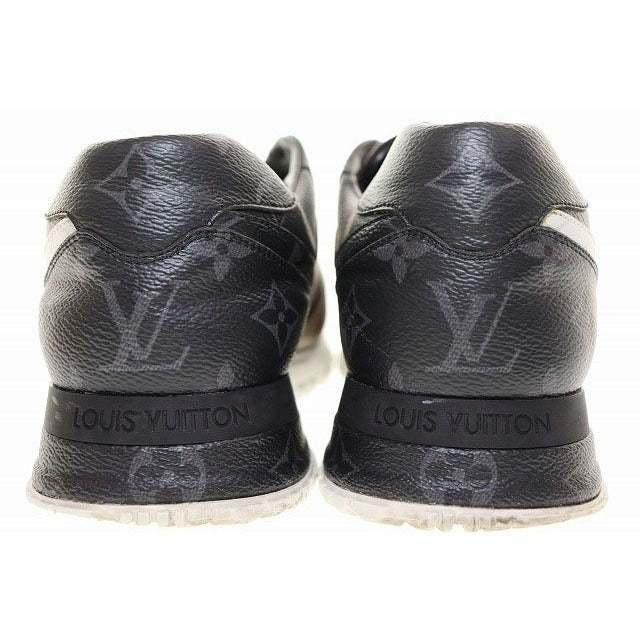 Louis Vuitton Run Away Line Sneakers Monogram Pattern Brown 7 Leather Low — view 5