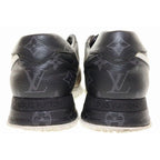 Louis Vuitton Run Away Line Sneakers Monogram Pattern Brown 7 Leather Low — view 5