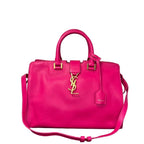 Saint Laurent Paris Cabas Handbag Shopping Pink