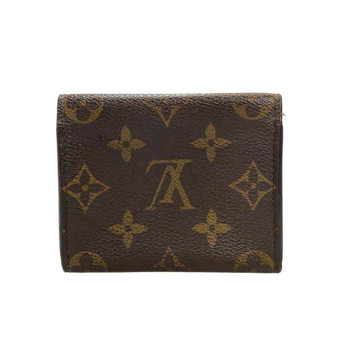 Louis Vuitton Card Case Monogram Envelope Business Holder Brown — view 2