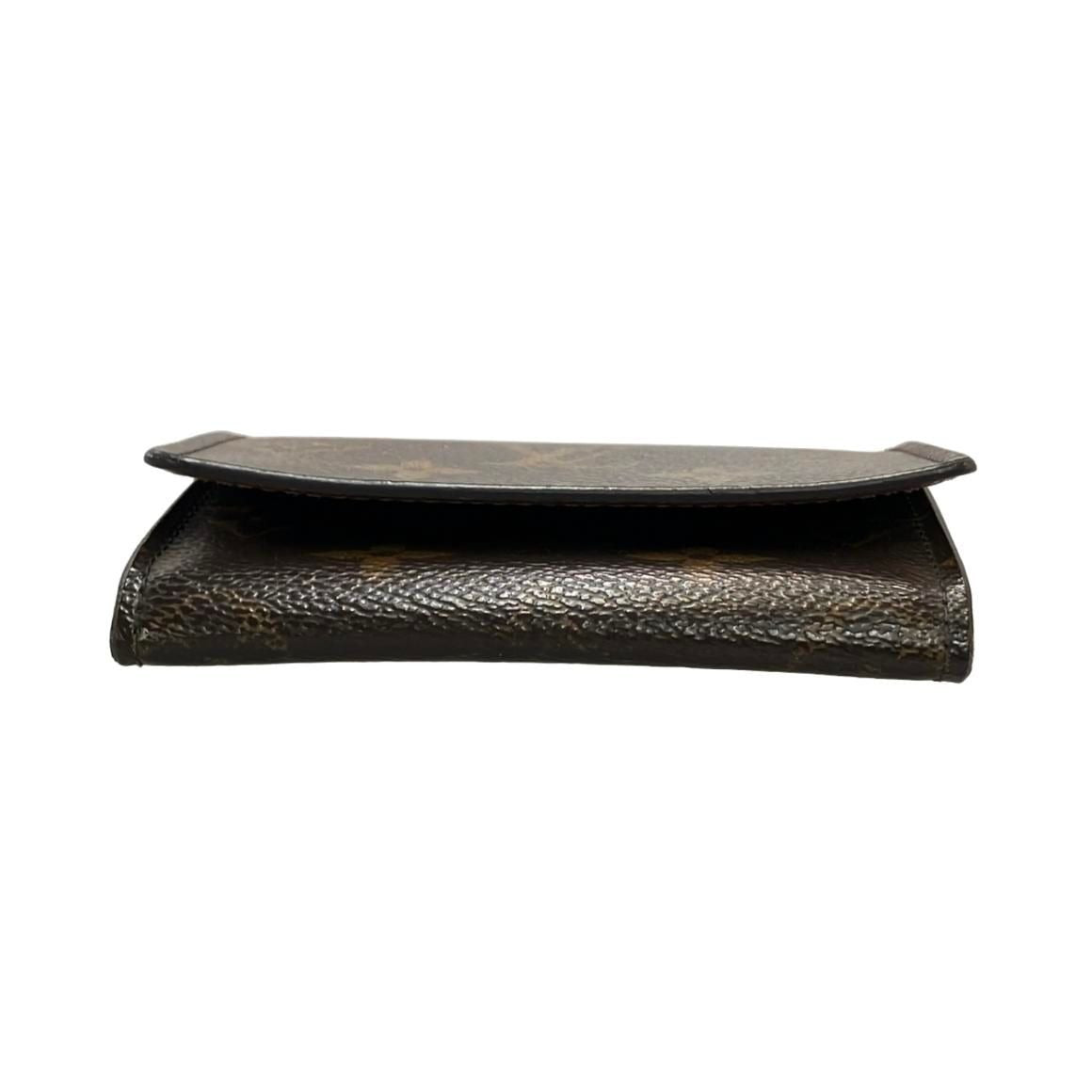 Louis Vuitton Card Case Monogram Envelope Business Holder Brown — view 4