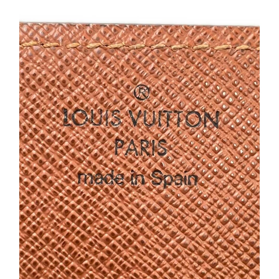 Louis Vuitton Card Case Monogram Envelope Business Holder Brown — view 6