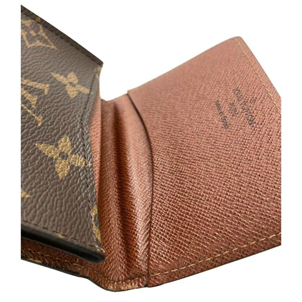 Louis Vuitton Card Case Monogram Envelope Business Holder Brown — view 9