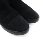Chanel Coco Premiere Quilted Short Boots Black 38 — view 8