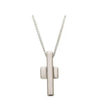 Gucci Cross Necklace Silver Polished Ag 925 S Rank — view 3