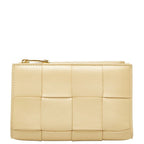 Bottega Veneta Maxi Intrecciato Cassette Beige Leather — view 2