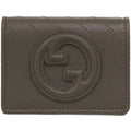 Gucci Blondi Leather Brown Fold Wallet 1388