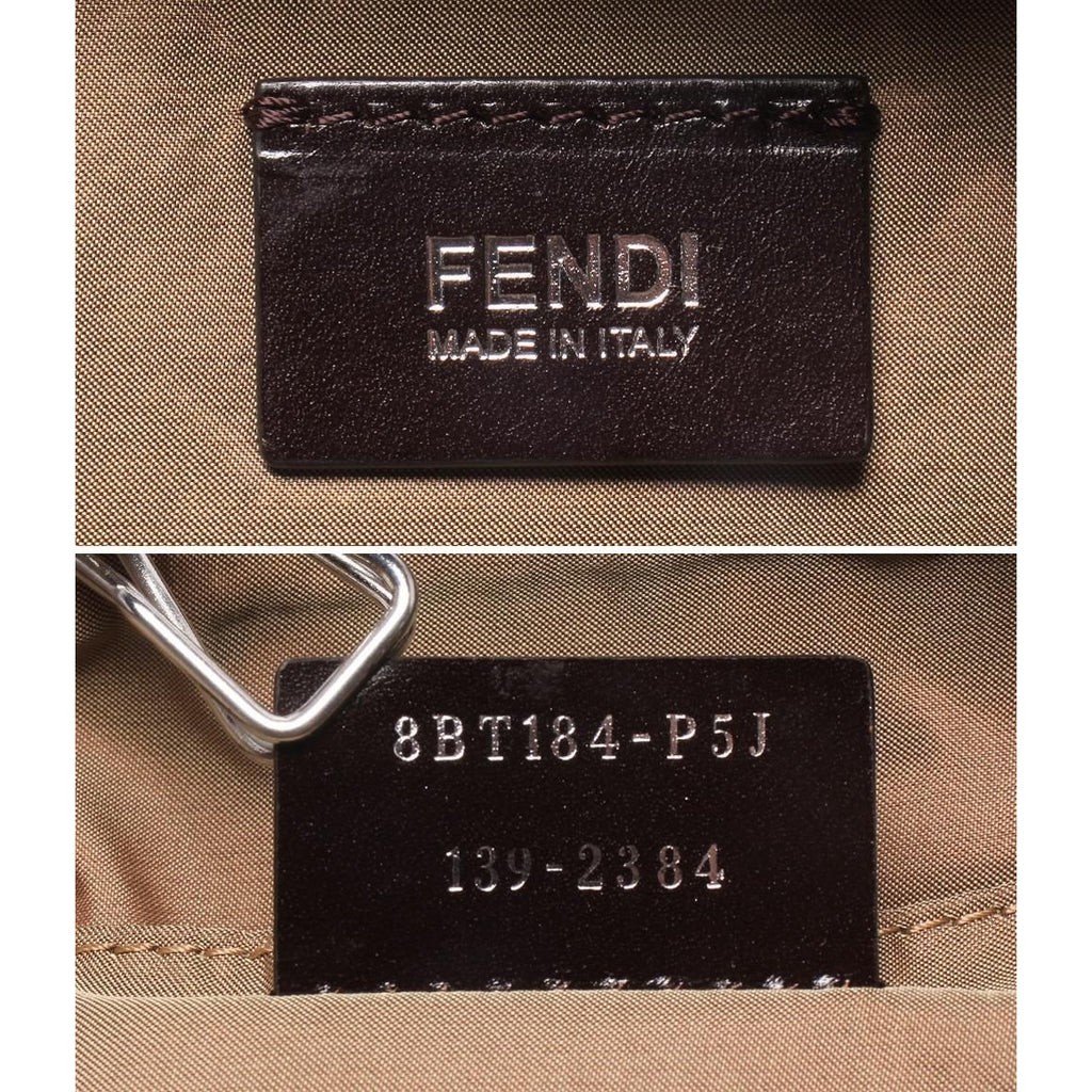 Fendi Shoulder Bag Crossbody Zucchino Brown — view 6