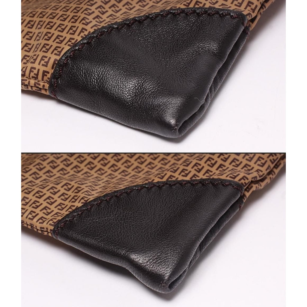 Fendi Shoulder Bag Crossbody Zucchino Brown — view 8