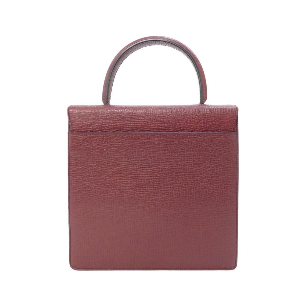 Loewe Vintage Bag Leather Silver Bordeaux — view 2