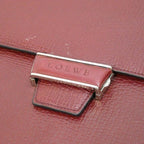 Loewe Vintage Bag Leather Silver Bordeaux — view 4