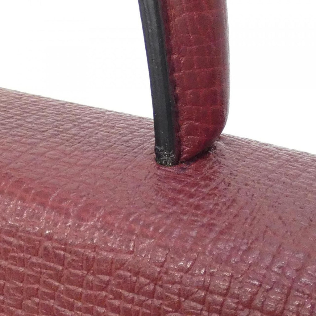 Loewe Vintage Bag Leather Silver Bordeaux — view 6