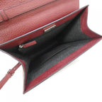 Loewe Vintage Bag Leather Silver Bordeaux — view 9