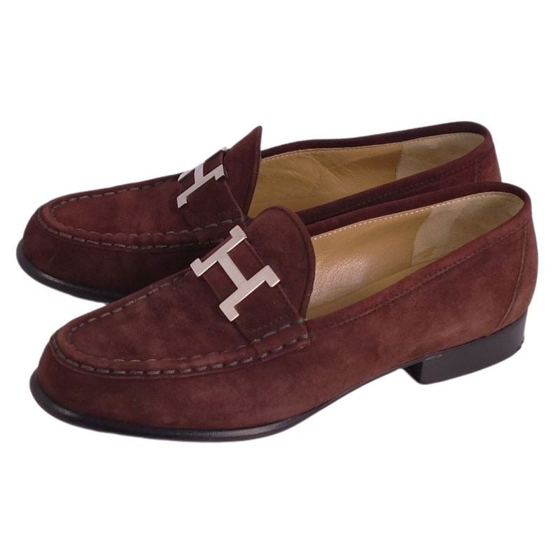 Hermes Loafer Moccasin H Logo Constance Swe — view 2