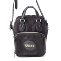 Gucci GG Nylon Leather Off The Grid 2-Way Shoulder Bag Black