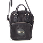 Gucci GG Nylon Leather Off The Grid 2-Way Shoulder Bag Black