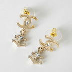 Chanel Anchor Hoop