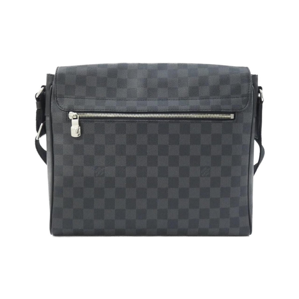 Louis Vuitton Damier Graphite District MM Shoulder Bag — view 2