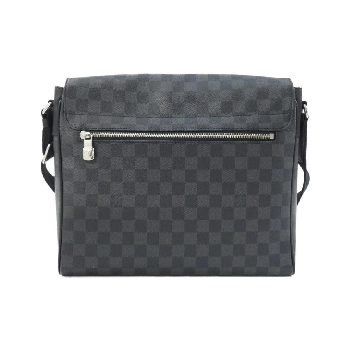 Louis Vuitton Damier Graphite District MM Shoulder Bag — view 2