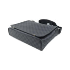 Louis Vuitton Damier Graphite District MM Shoulder Bag — view 3