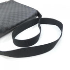Louis Vuitton Damier Graphite District MM Shoulder Bag — view 6