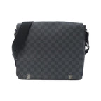 Louis Vuitton Damier Graphite District MM Shoulder Bag