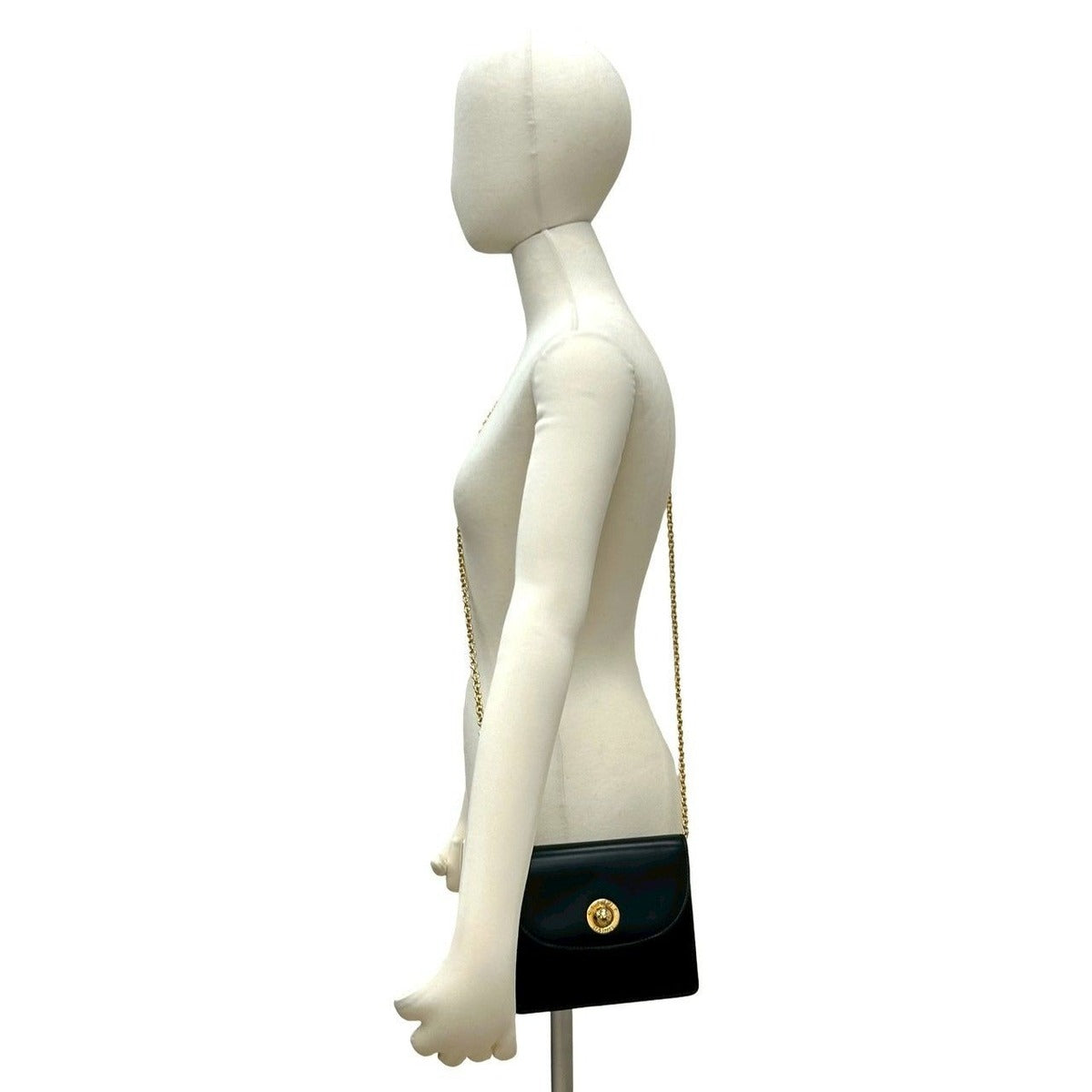 Celine Vintage Star Ball Leather Mini Shoulder Bag — view 2