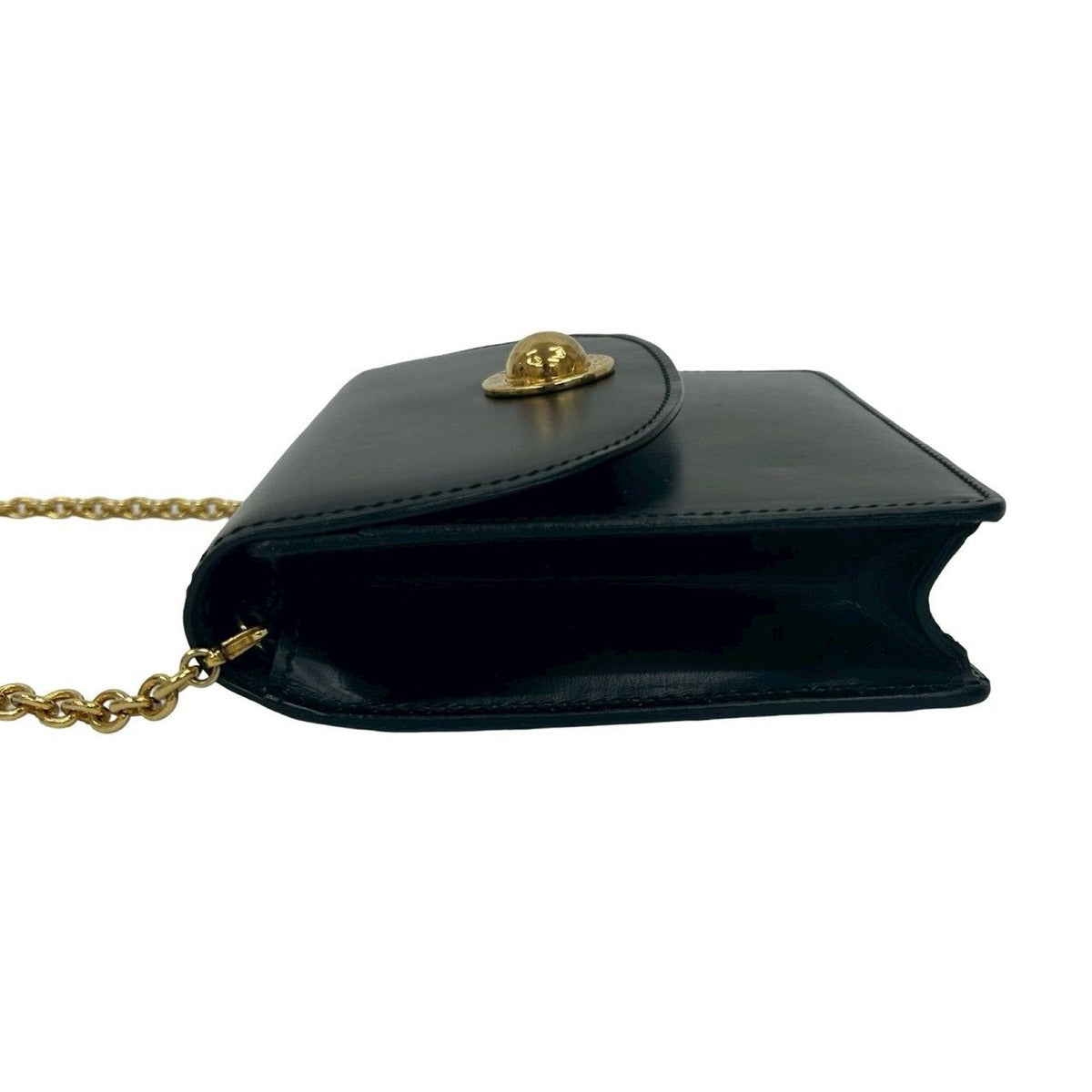Celine Vintage Star Ball Leather Mini Shoulder Bag — view 5