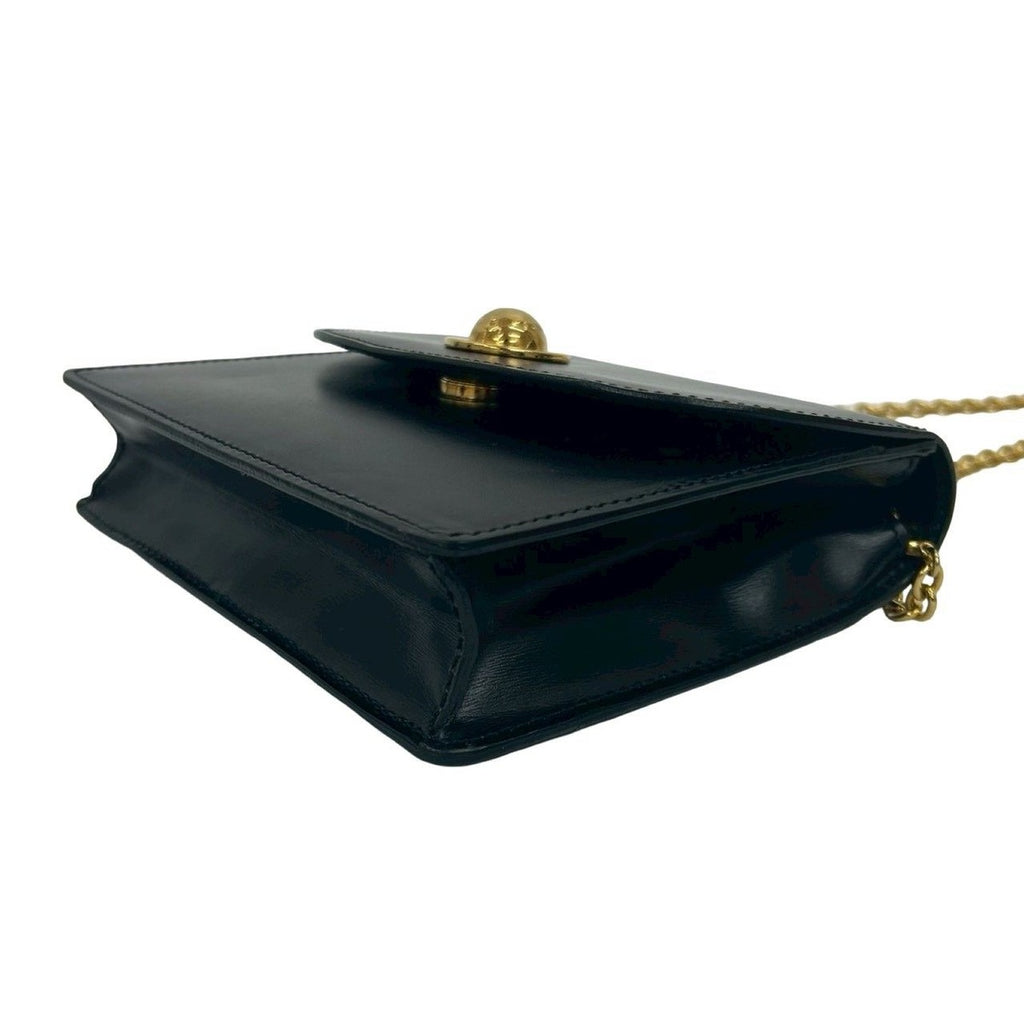 Celine Vintage Star Ball Leather Mini Shoulder Bag — view 8