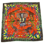 Hermes Scarf Carre 90 LA Marche DU Zambeze On The Zambezi Silk Multicolor — view 2