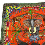 Hermes Scarf Carre 90 LA Marche DU Zambeze On The Zambezi Silk Multicolor — view 3