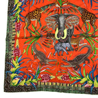 Hermes Scarf Carre 90 LA Marche DU Zambeze On The Zambezi Silk Multicolor — view 5