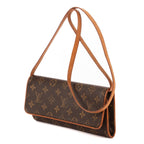 Louis Vuitton Twin Brown Monogram Canvas — view 2