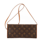 Louis Vuitton Twin Brown Monogram Canvas — view 4