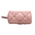 Christian Dior Handbag Nomad Pouch Small S5553 Omig Pink Gold Hardware — view 5
