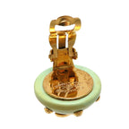 Chanel Pearlescent Embellished Gold Tone — view 6