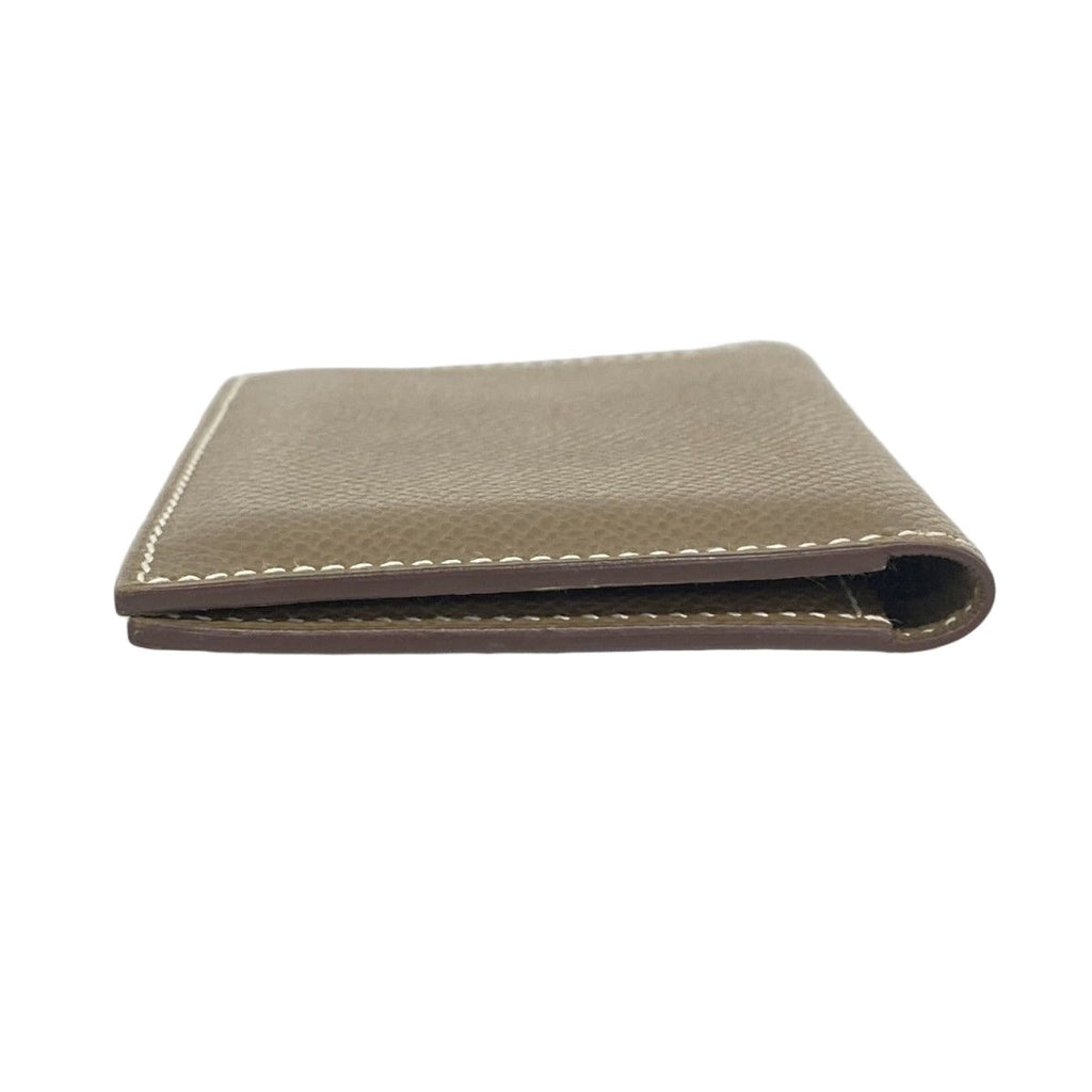Hermes Card Case Mc2 Veau Epsom Etoupe — view 2