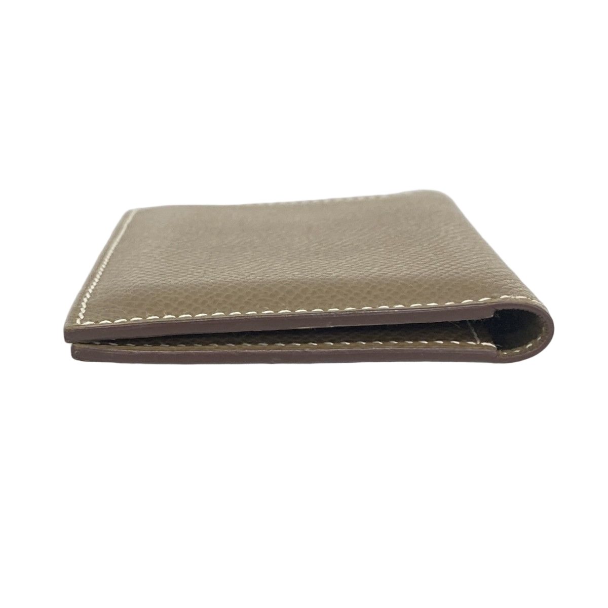 Hermes Card Case Mc2 Veau Epsom Etoupe — view 2