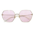 Gucci Sunglasses Full Rim Wellington GG Metal Logo Prescription Purple Gold