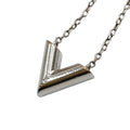 Louis Vuitton Essential Metal Silver Necklace
