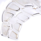 Hermes Niloticus Eclat Silver 925 Bangle Bracelet Accessory 1724 — view 5