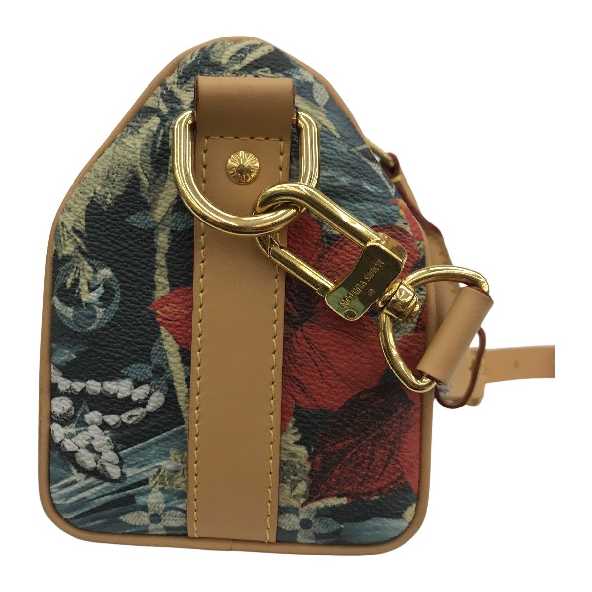 Louis Vuitton Keepall Bandouliere 25 Surfing Monogram Navy Blue — view 7
