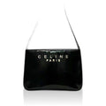 Celine Shoulder Bag Black Leather 97 2