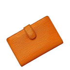 Louis Vuitton Bifold Wallet Portomonevier Viennois Orange Mandarin Epi Kiss
