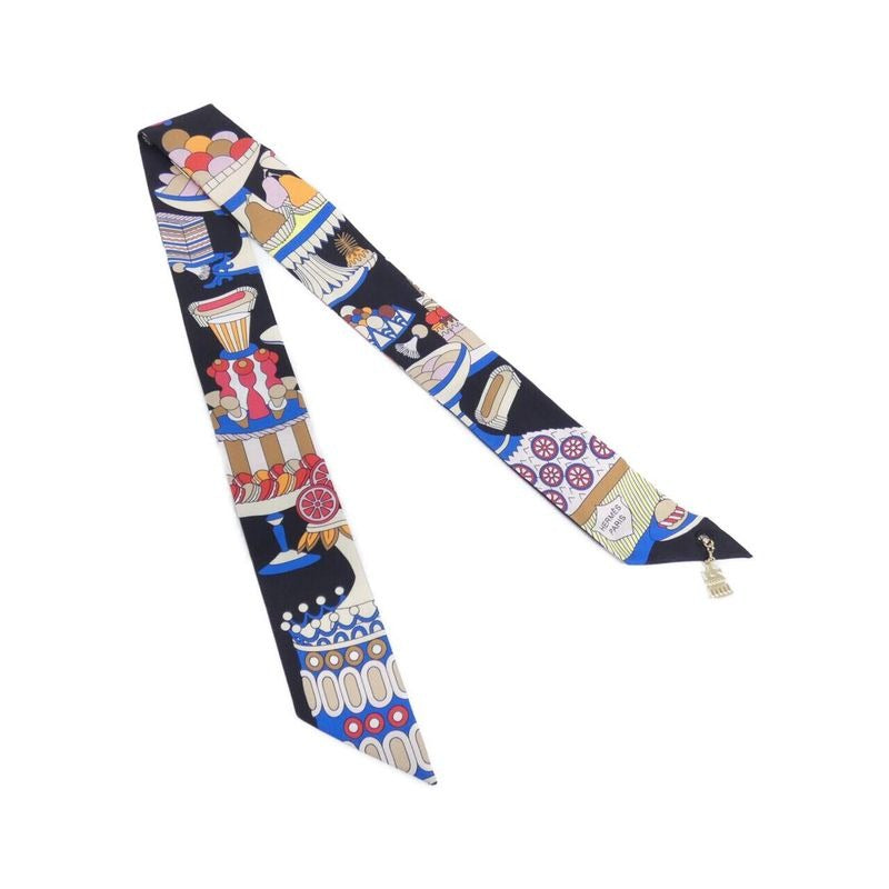 Hermes LA Patisserie Francaise Twilly Charm S Scarf