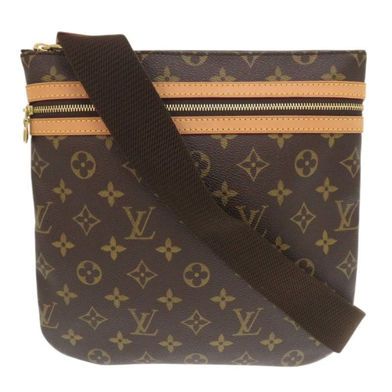 Louis Vuitton Pochette Vosfort Monogram Brown Shoulder Bag 0418