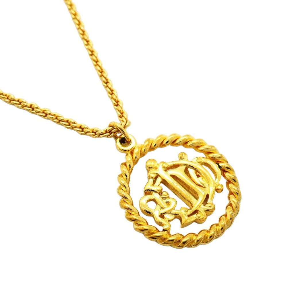 Dior Necklace Emblem Round — view 2