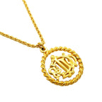 Dior Necklace Emblem Round — view 2