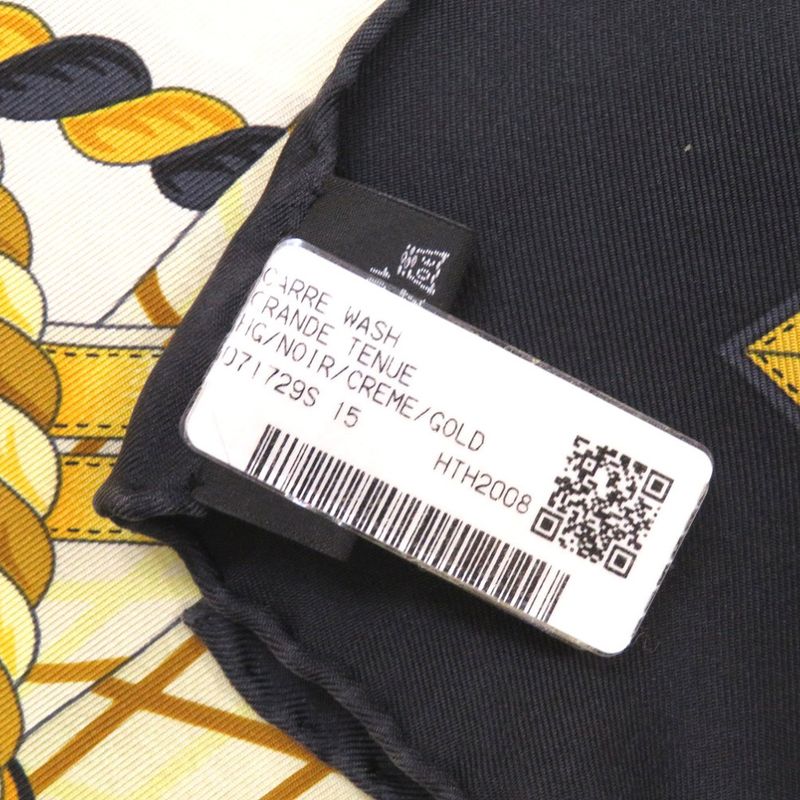 Hermes Carre-Wash 90 Formal Wear Scarf — view 4